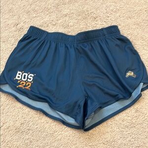 Tracksmith Boston Marathon Blue Athletic Shorts